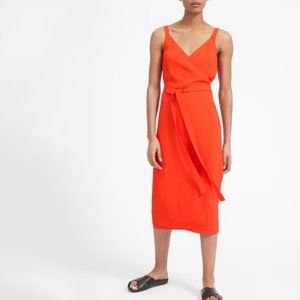 Everlane Japanese GoWeave Tank Dress Poppy Red